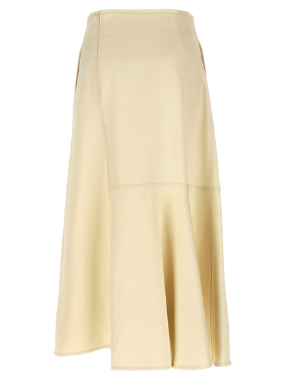 Jil Sander 65 Skirt White