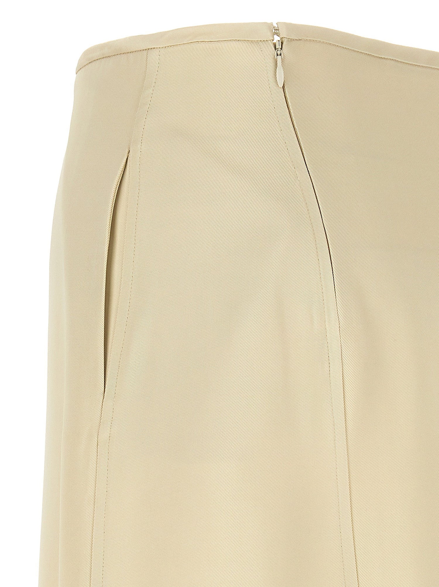 Jil Sander 65 Skirt White