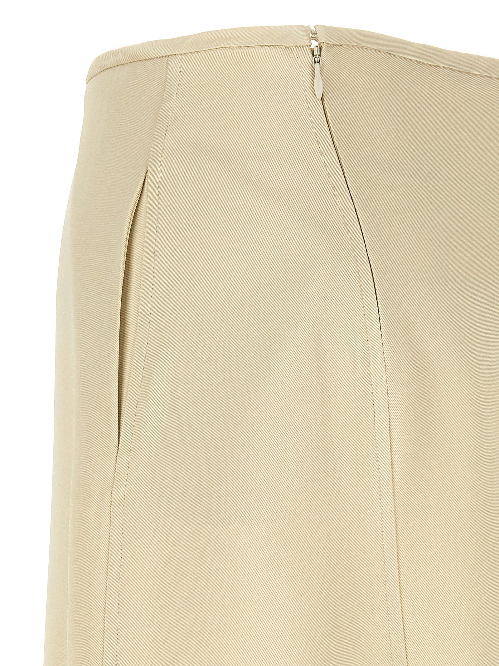 Jil Sander 65 Skirt White
