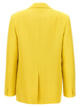 Jil Sander Single-breasted Blazer Yellow