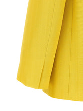 Jil Sander Single-breasted Blazer Yellow