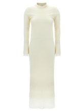 Jil Sander Dress With Petticoat White