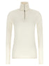 Jil Sander Half-zip Sweater White