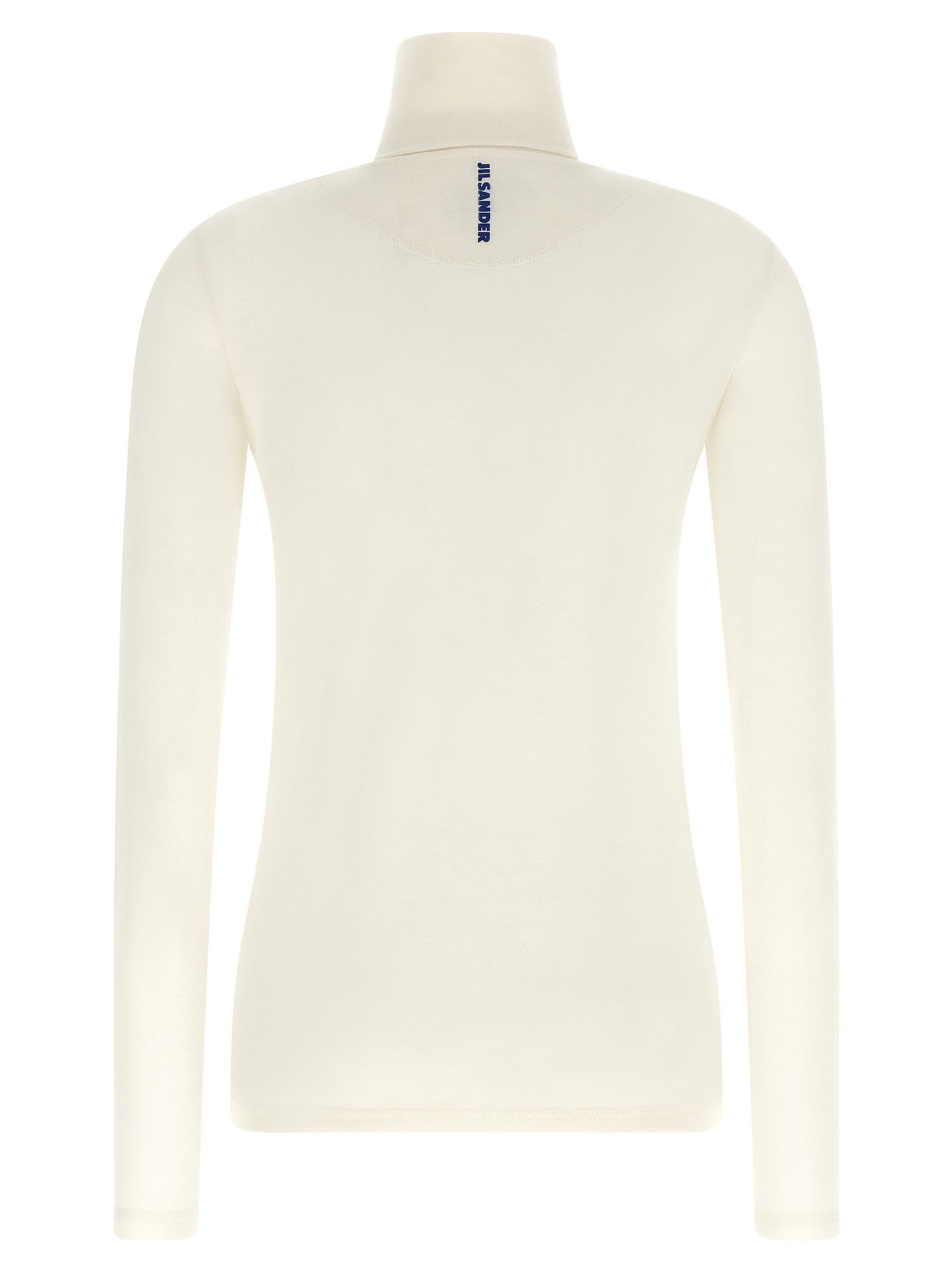Jil Sander Half-zip Sweater White