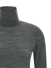 Jil Sander High Neck T-shirt Gray