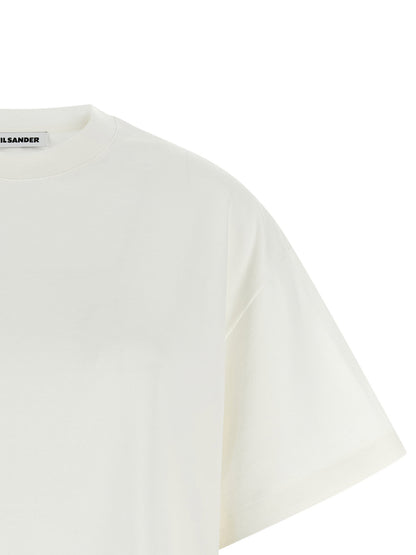 Jil Sander Logo T-shirt White/black