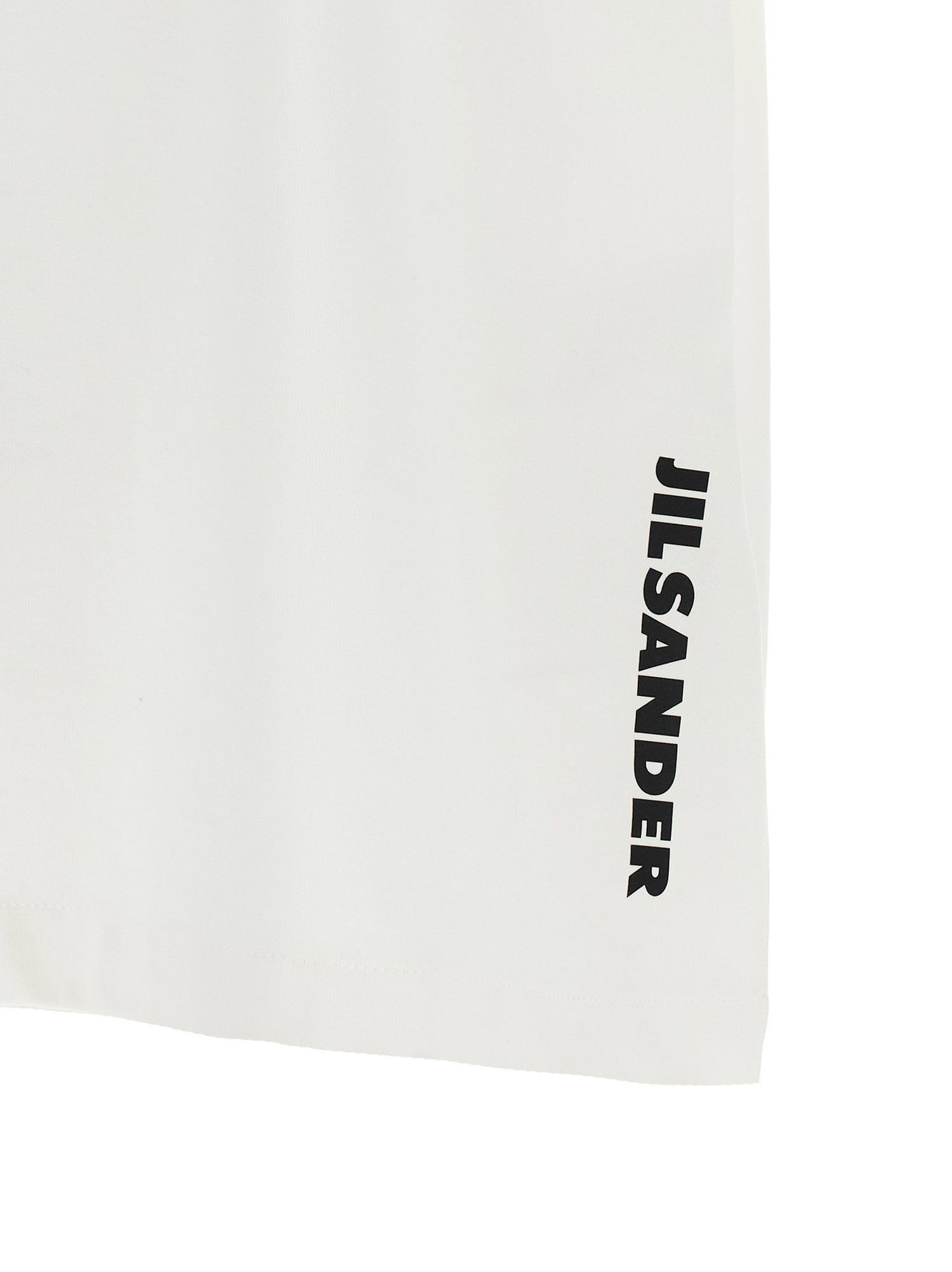 Jil Sander Logo T-shirt White/black