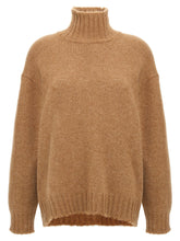 Jil Sander High Neck Sweater Beige