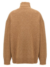 Jil Sander High Neck Sweater Beige