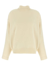 Jil Sander High Neck Sweater White