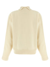 Jil Sander High Neck Sweater White