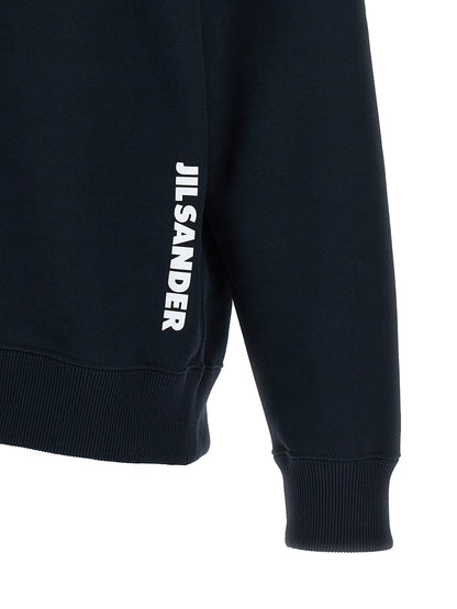 Jil Sander Hoodie Blue