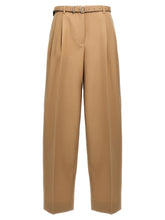 Jil Sander Gabardine Belt Pants Beige