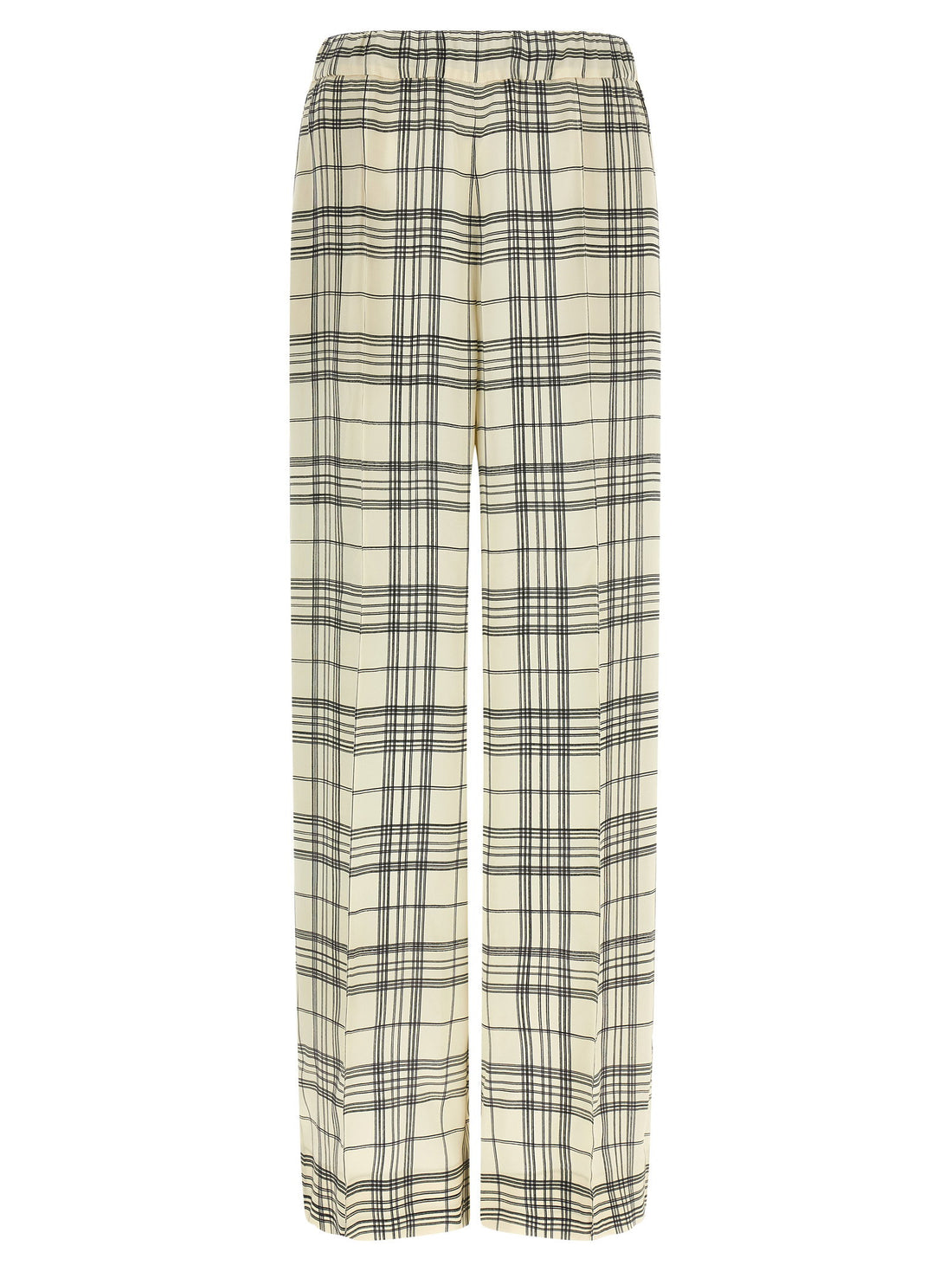 Jil Sander Fluid Viscose Pants Beige