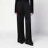 Jil Sander Black Satin Palazzo Pants
