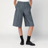Jil Sander Wool-Blend Bermuda Shorts Dark Grey