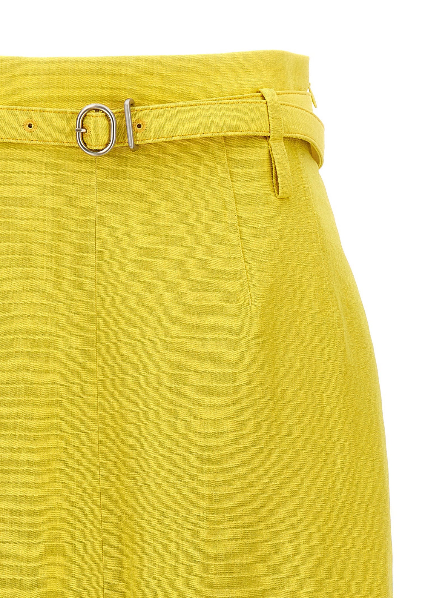 Jil Sander 66 Skirt Yellow