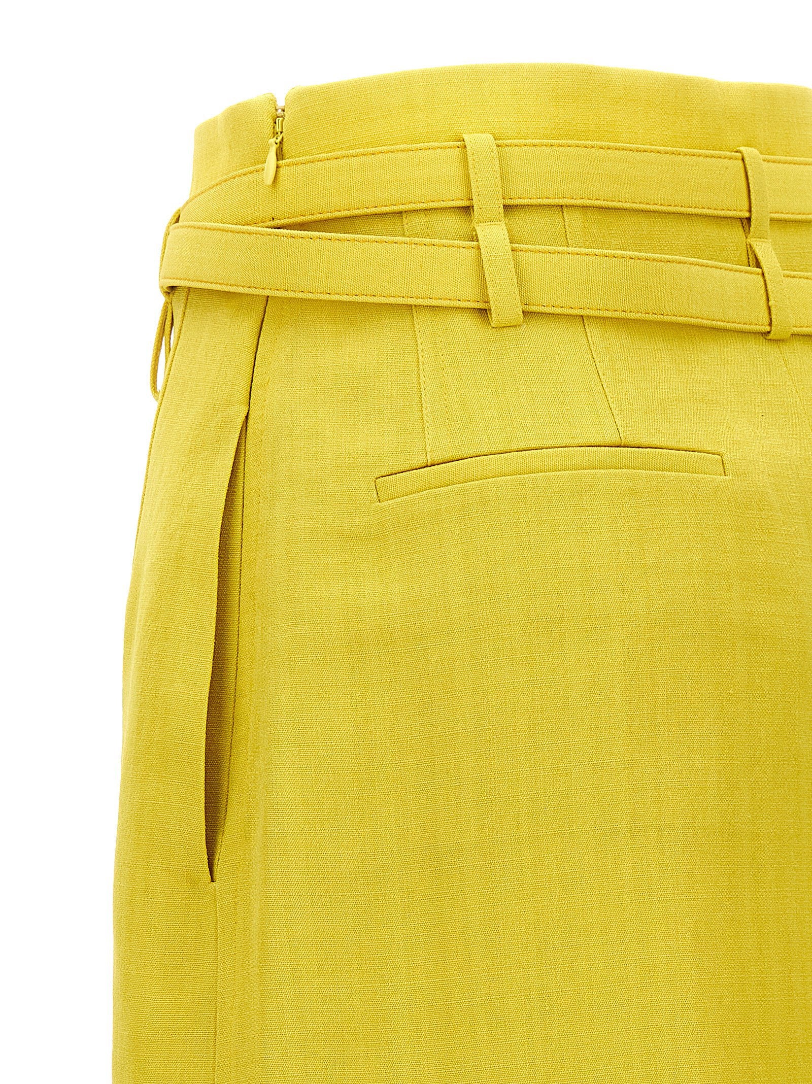 Jil Sander 66 Skirt Yellow