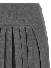 Jil Sander Pleated Skirt Gray