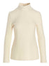 Jil Sander Turtle Neck Sweater White
