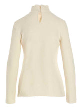 Jil Sander Turtle Neck Sweater White