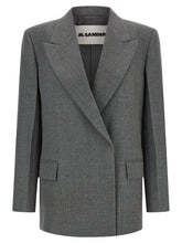 Jil Sander Wool Blazer Gray