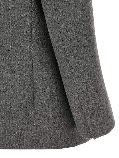 Jil Sander Wool Blazer Gray
