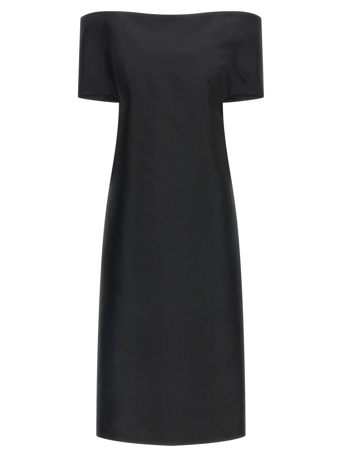 Jil Sander Off-the-shoulder Dress Black