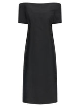 Jil Sander Off-the-shoulder Dress Black  