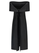 Jil Sander Off-the-shoulder Dress Black  