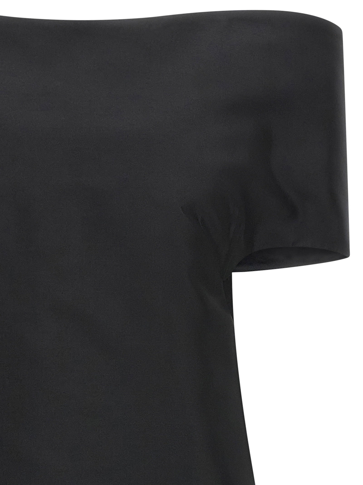 Jil Sander Off-the-shoulder Dress Black  
