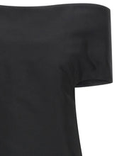 Jil Sander Off-the-shoulder Dress Black  