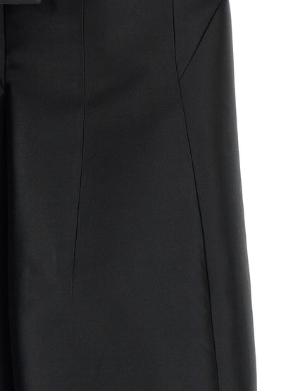 Jil Sander Off-the-shoulder Dress Black  