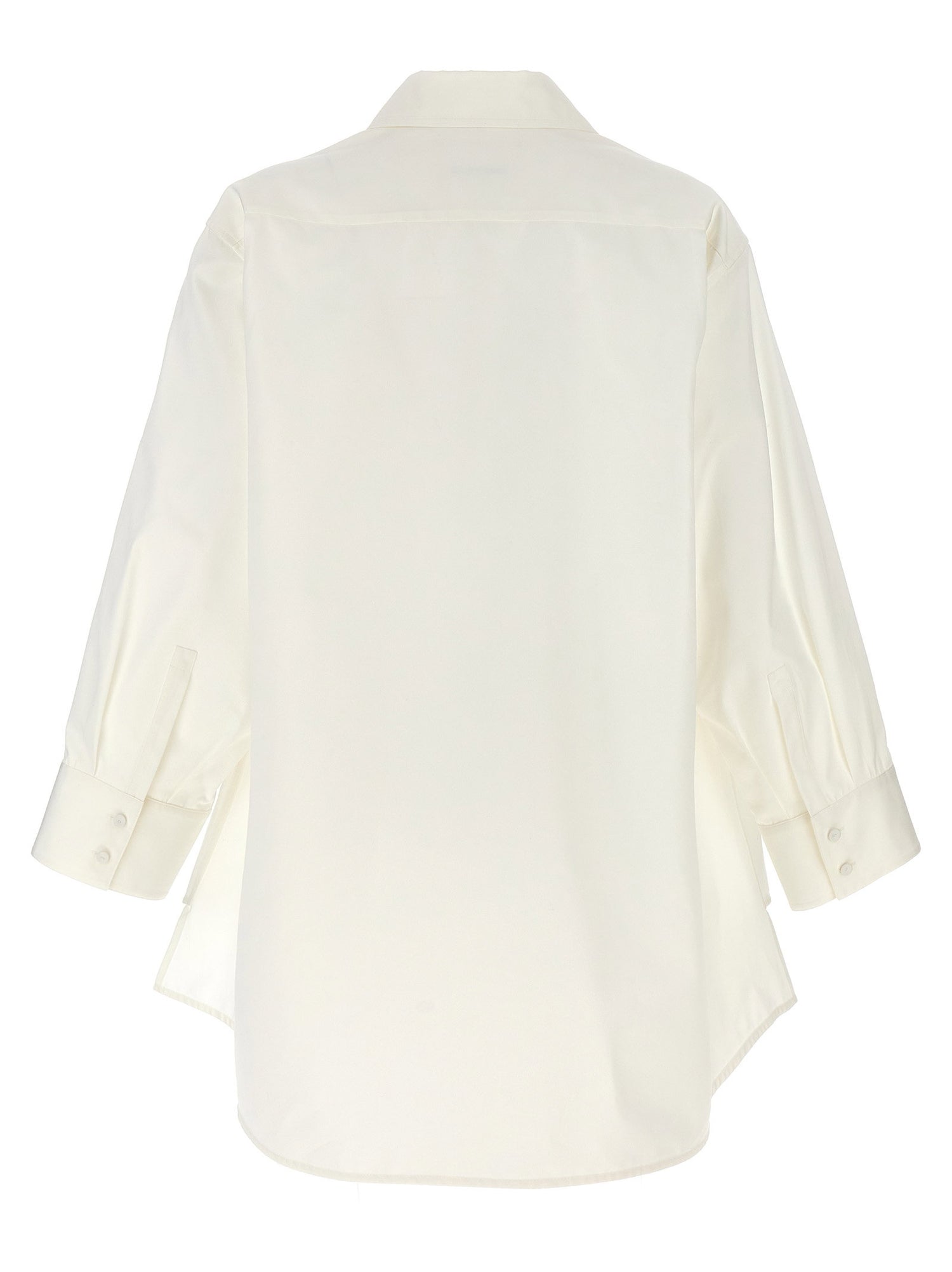 Jil Sander Cut-out Armhole Shirt White