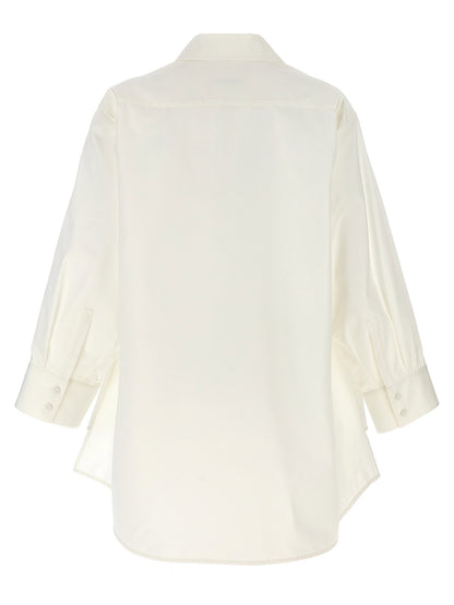 Jil Sander Cut-out Armhole Shirt White