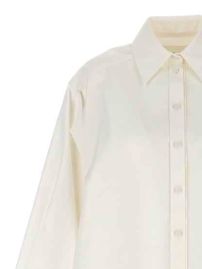 Jil Sander Cut-out Armhole Shirt White