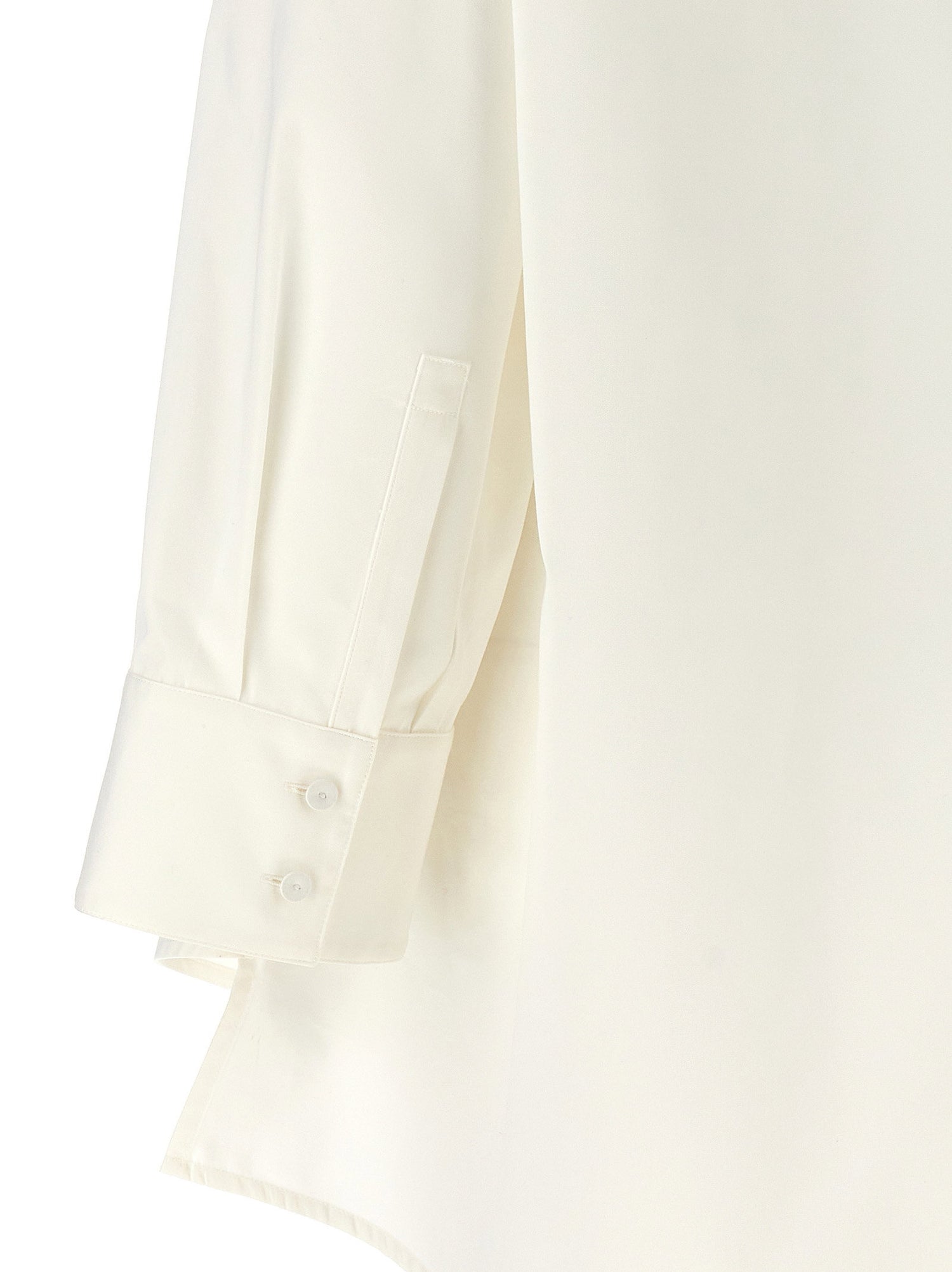Jil Sander Cut-out Armhole Shirt White