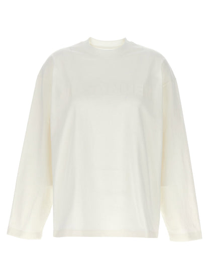 Jil Sander Logo Print T-shirt White