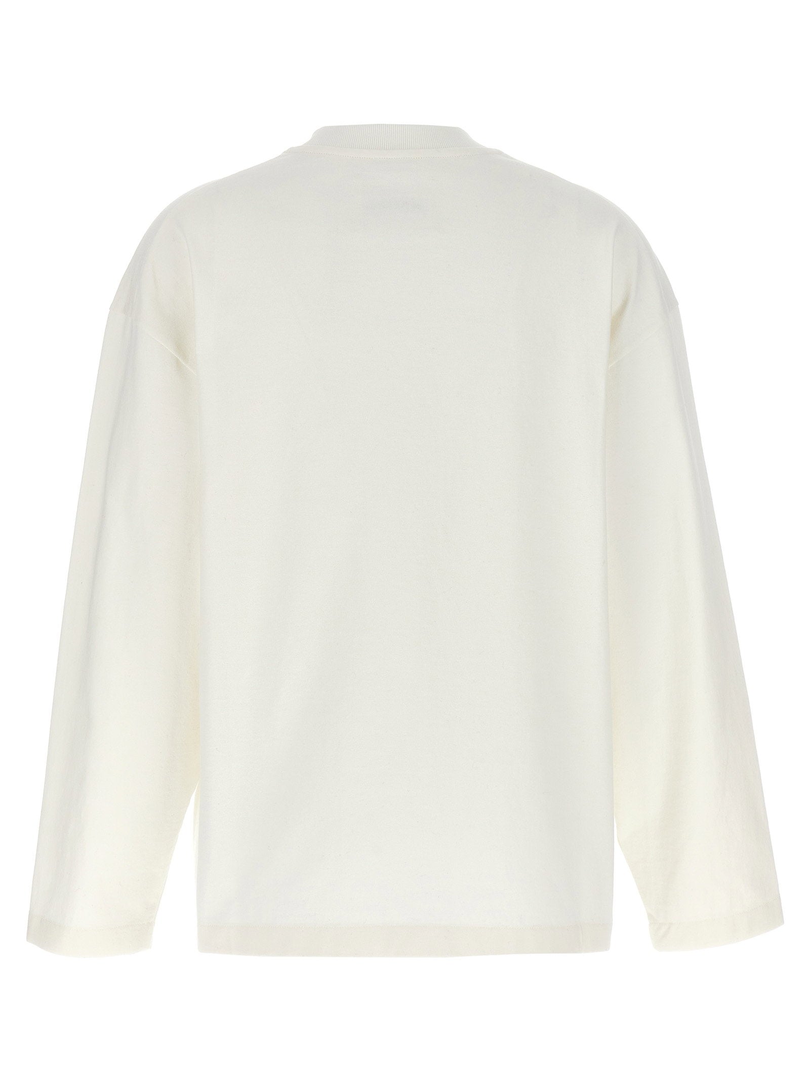 Jil Sander Logo Print T-shirt White