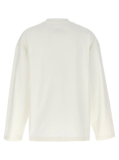 Jil Sander Logo Print T-shirt White