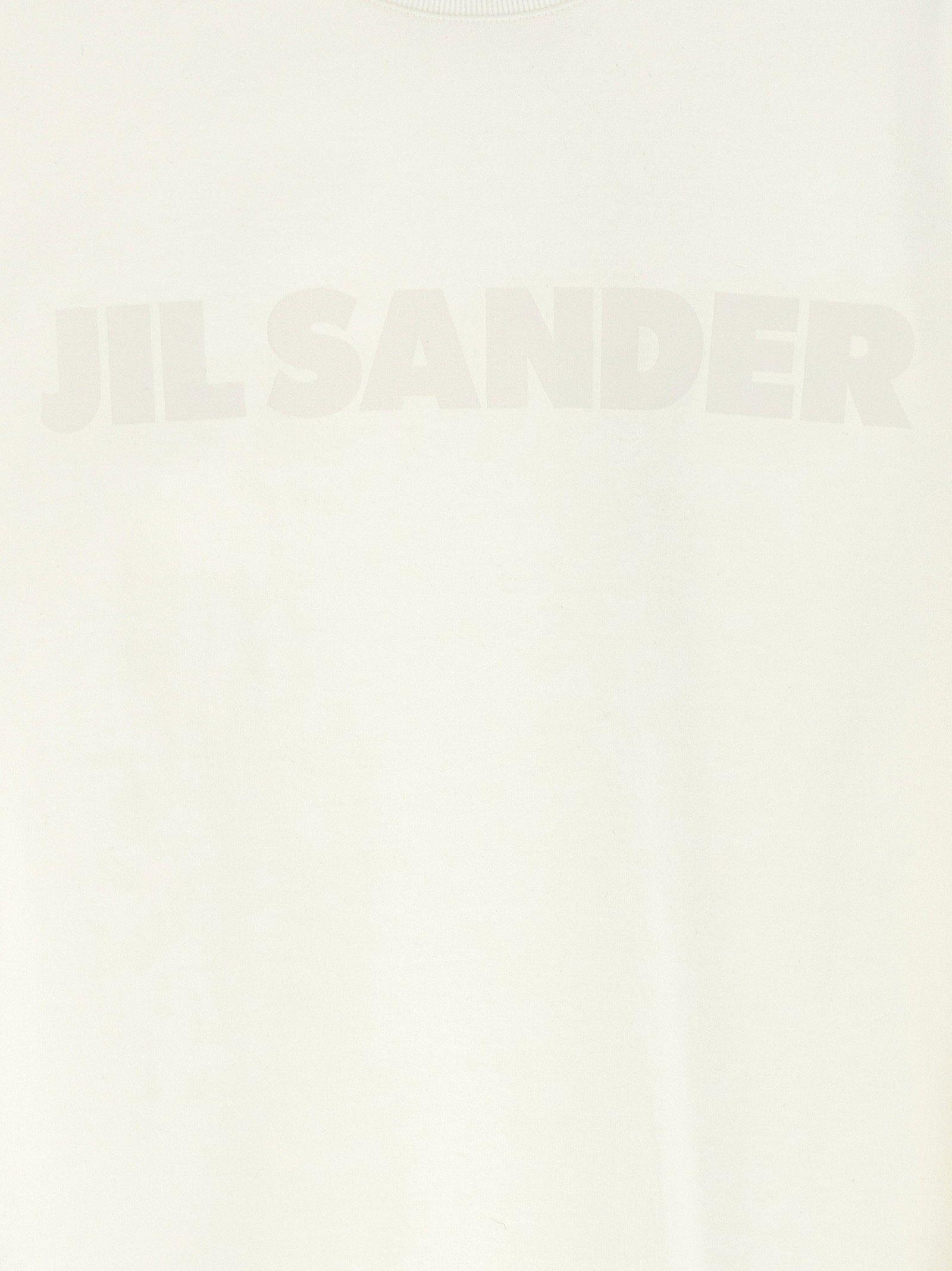 Jil Sander Logo Print T-shirt White