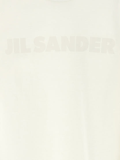 Jil Sander Logo Print T-shirt White