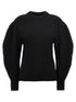 Jil Sander Ribbed Sweater Black