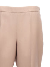 Jil Sander Pleat Wool Pants Beige