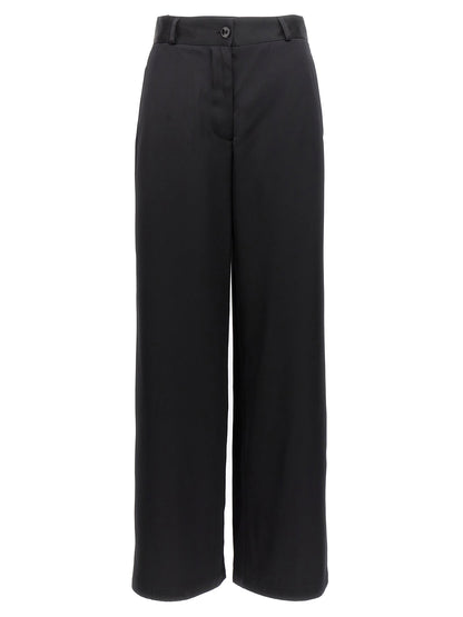 Jil Sander Wide Leg Pants Black