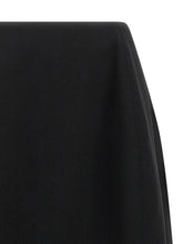 Jil Sander Skirt 158 Slit Skirt Black  