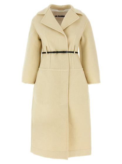 Jil Sander 02 Coat White