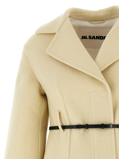 Jil Sander 02 Coat White