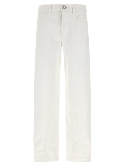 Jil Sander Denim Jeans White