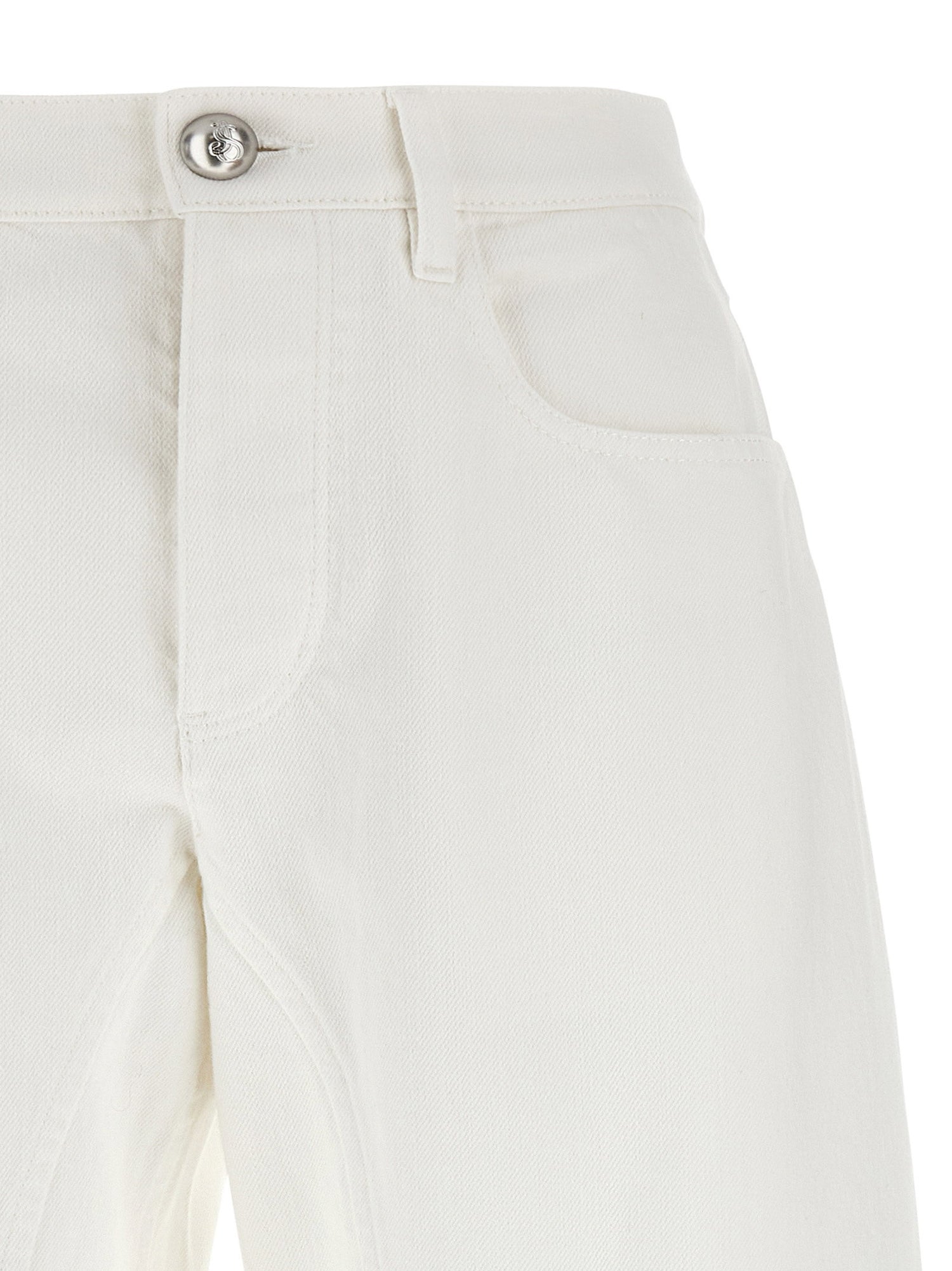 Jil Sander Denim Jeans White